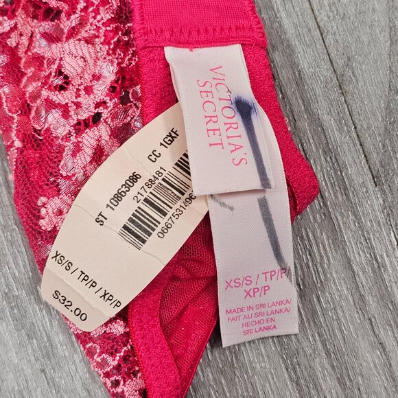 NWT Victoria's Secret VERY SEXY Lace Garter Belt with Rhinestones Size XS/S - Picture 5 of 7